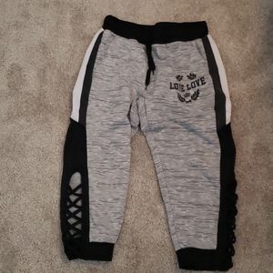 Bobbie Brooks ladies Cropped Joggers Large